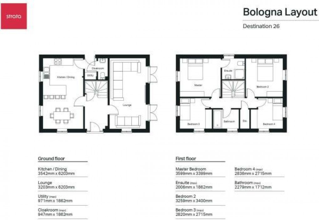 Floorplan for Asket Close, Leeds 14