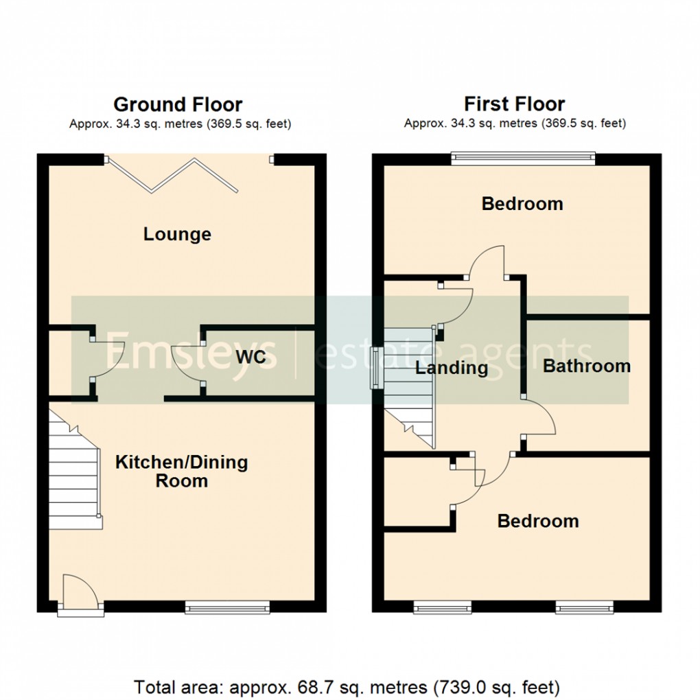 Floorplan for Meadow drive, Micklefield