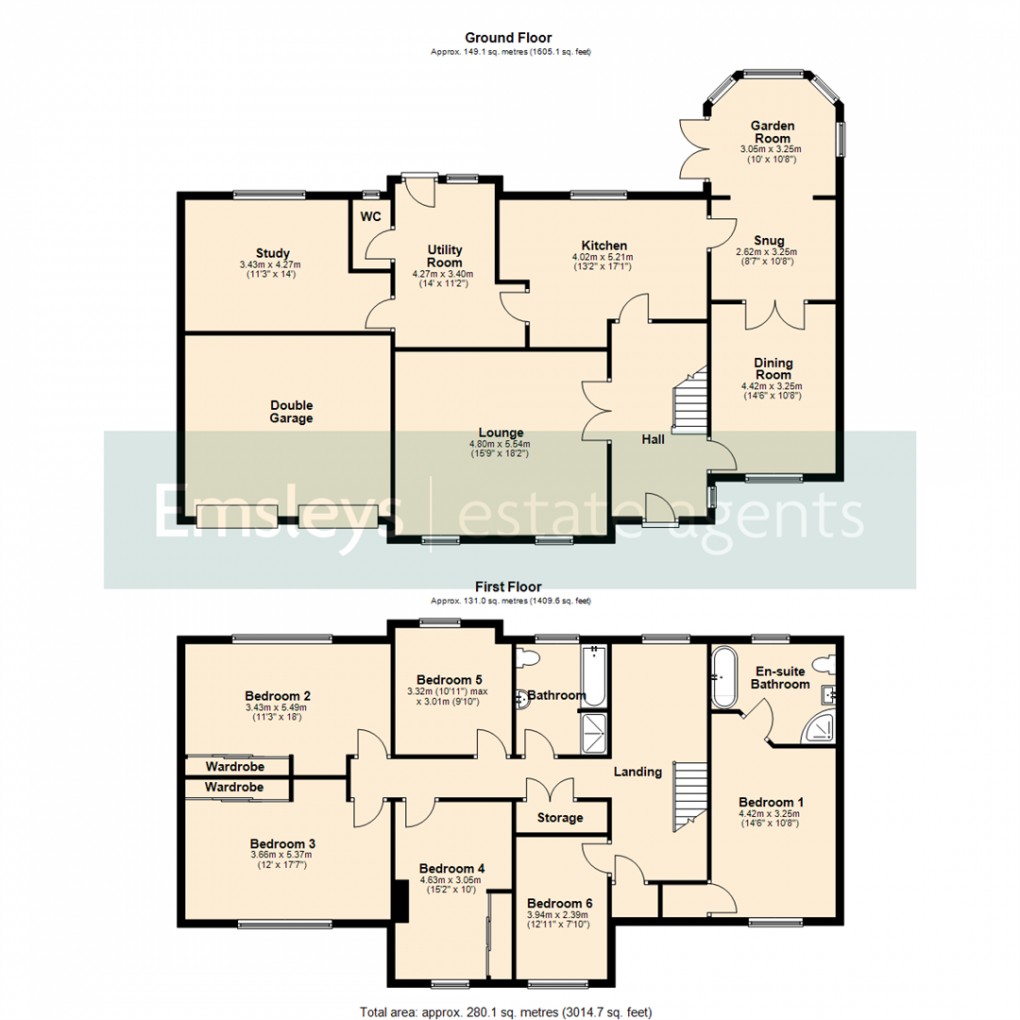 Floorplan for Ash Tree Garth, Barkston Ash, Tadcaster