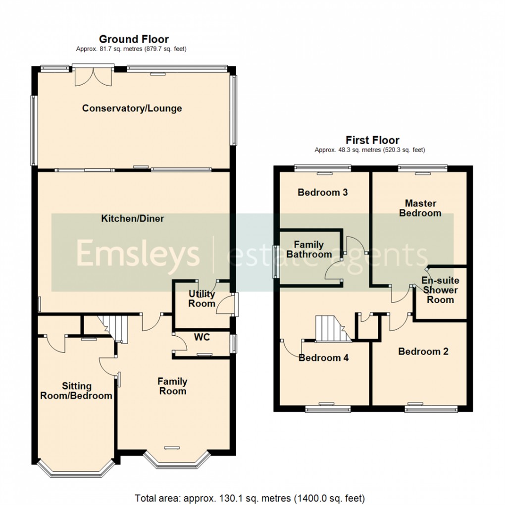 Floorplan for Higham Way, Garforth, Leeds