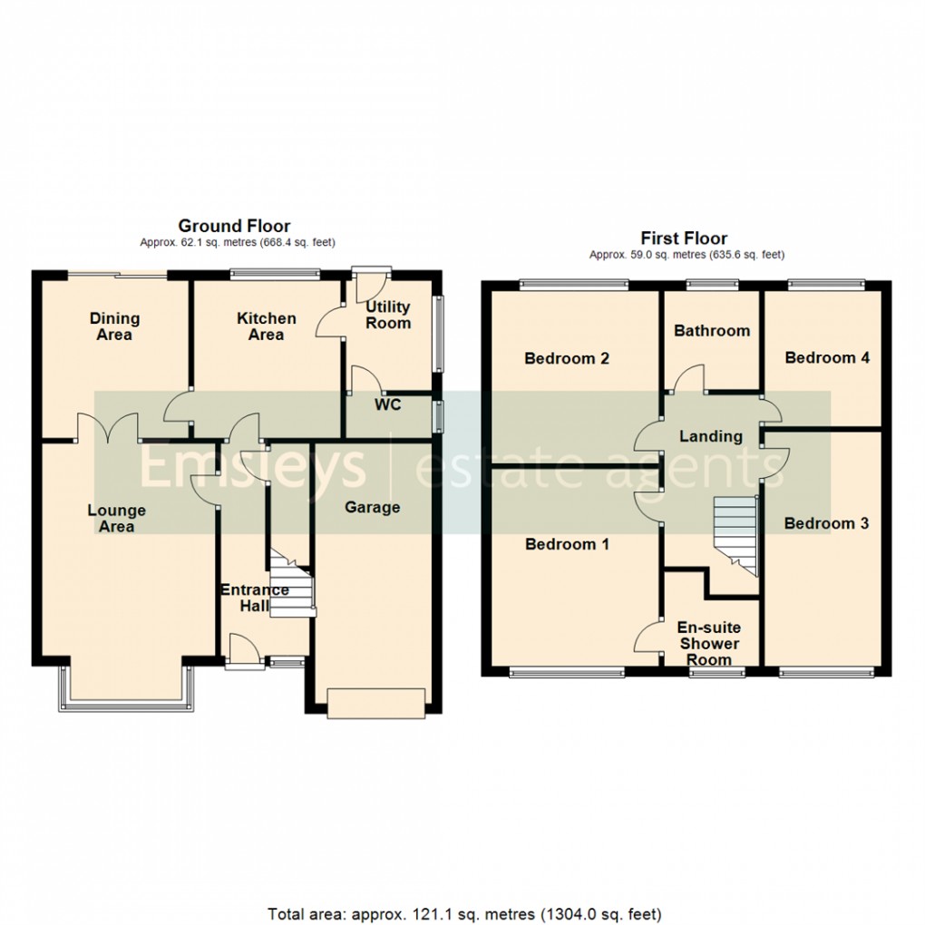 Floorplan for Elder Rise, Woodlesford, Leeds