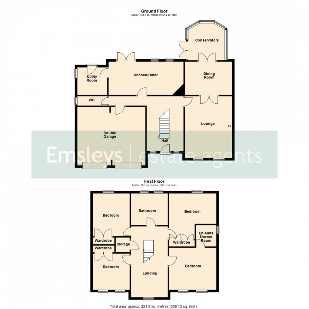 Floorplan for Croftway, Sherburn In Elmet, Leeds