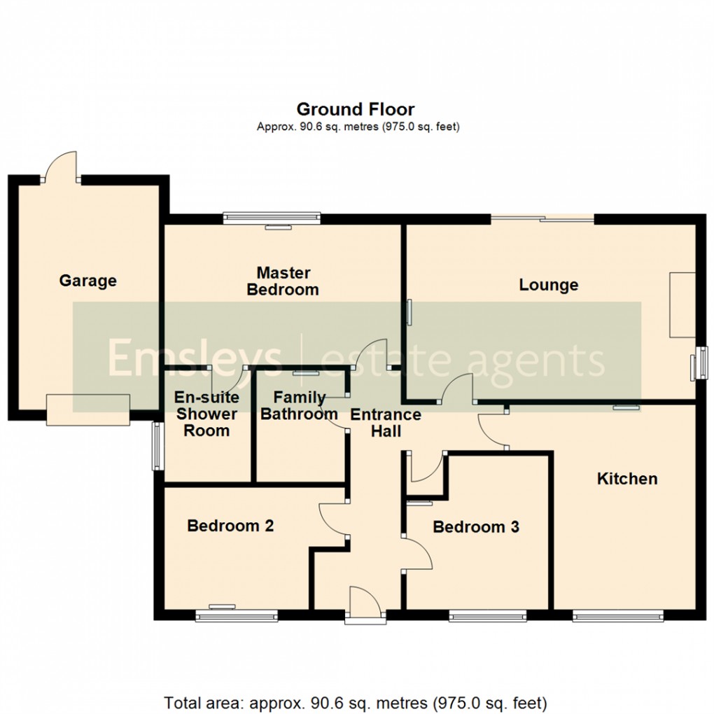 Floorplan for Lidgett Court, Garforth, Leeds