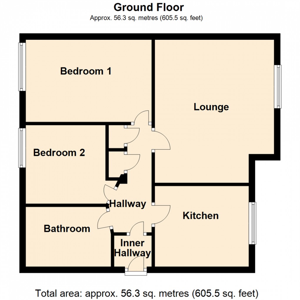 Floorplan for Farrier Way, Robin Hood, Wakefield