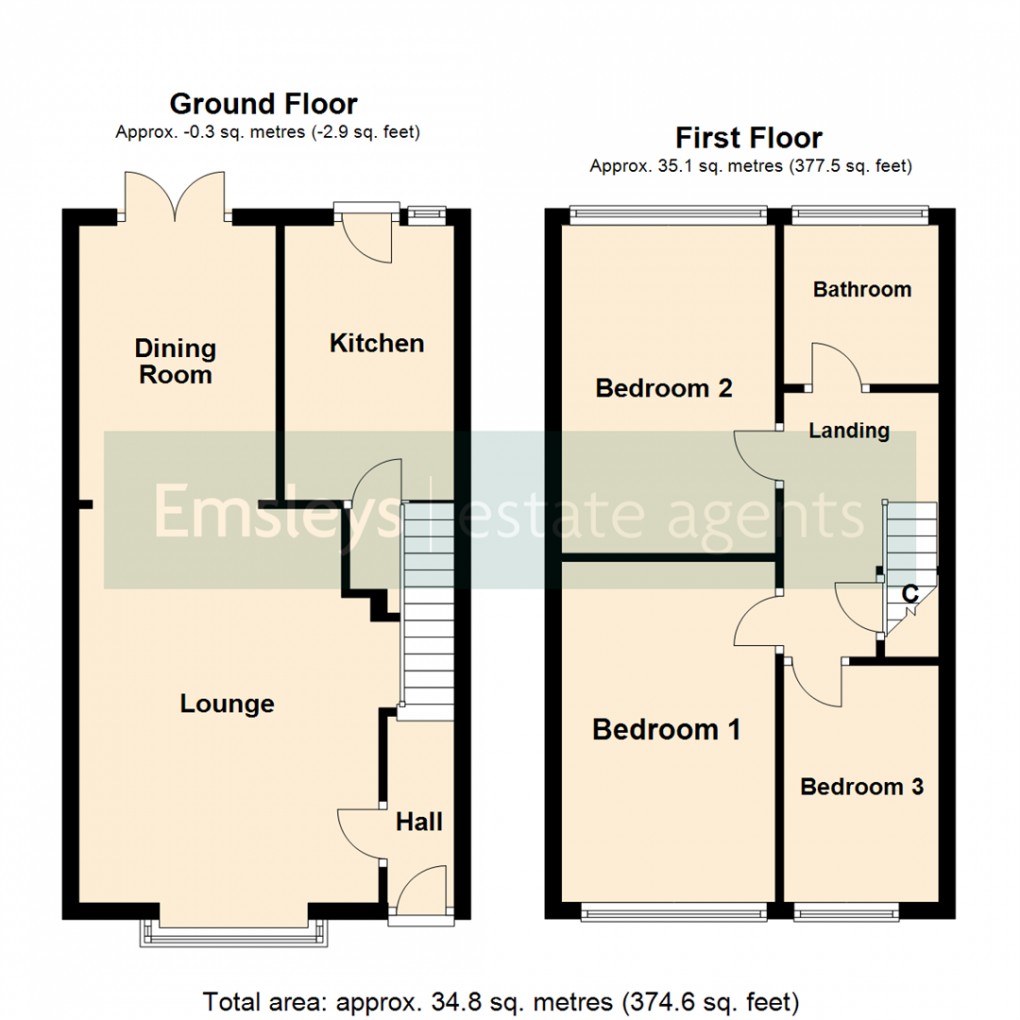 Floorplan for Ramshead Crescent, Leeds
