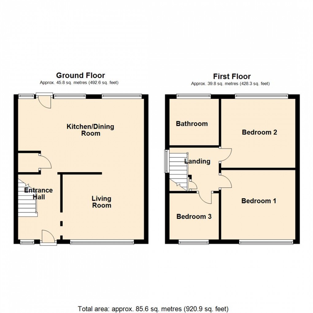 Floorplan for Northwood Falls, Woodlesford, Leeds