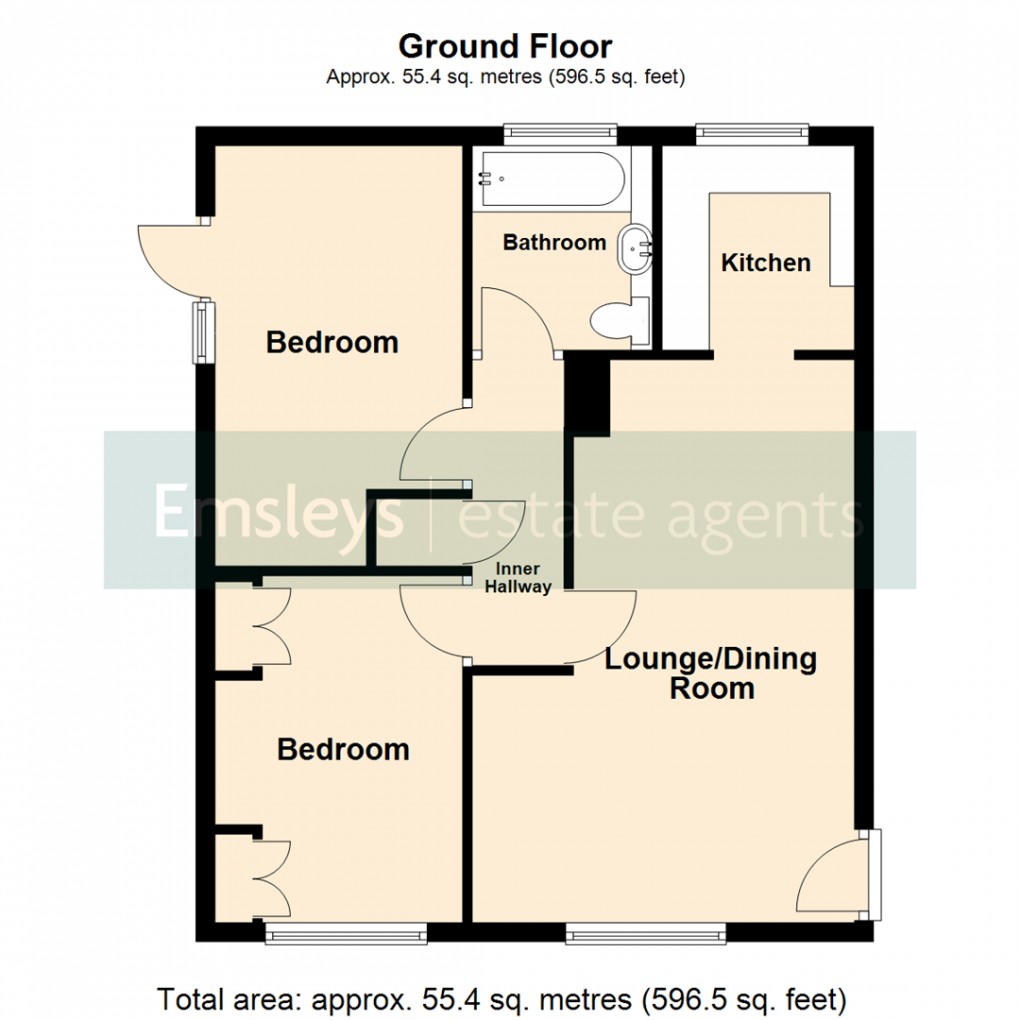 Floorplan for Sandbed Lawns, Leeds