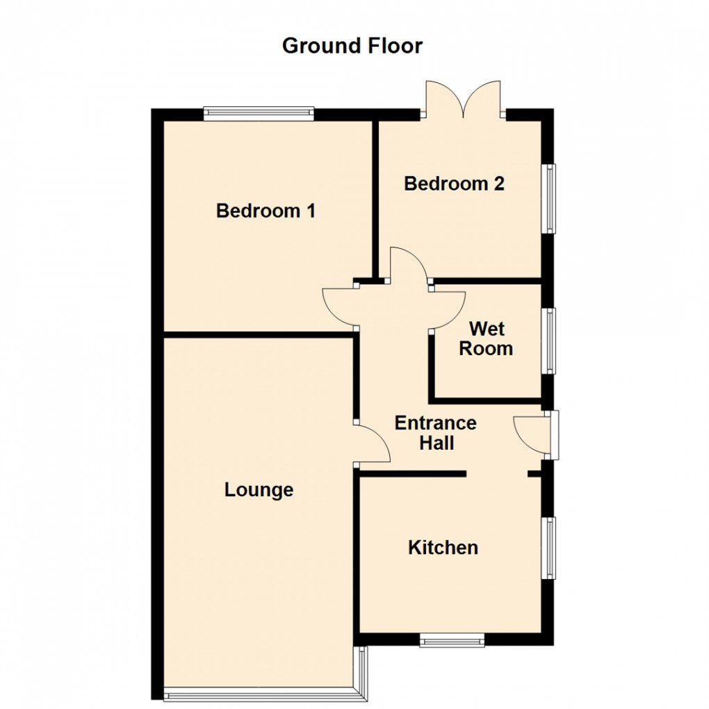 Floorplan for Greenmoor Avenue, Lofthouse, Wakefield