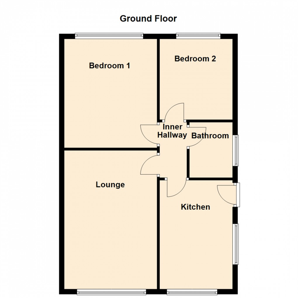Floorplan for Elmroyd, Rothwell, Leeds