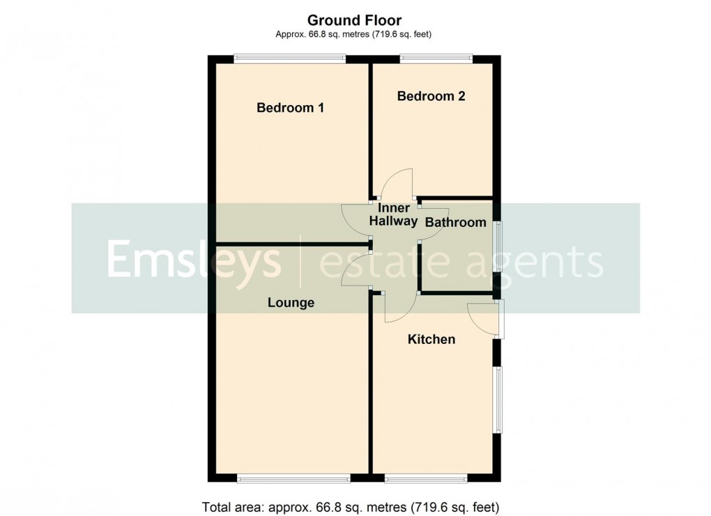 Floorplan for Elmroyd, Rothwell, Leeds