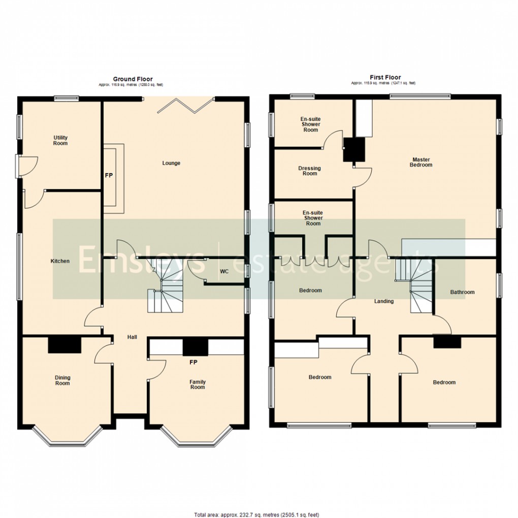 Floorplan for Selby Road, Monk Fryston, Leeds