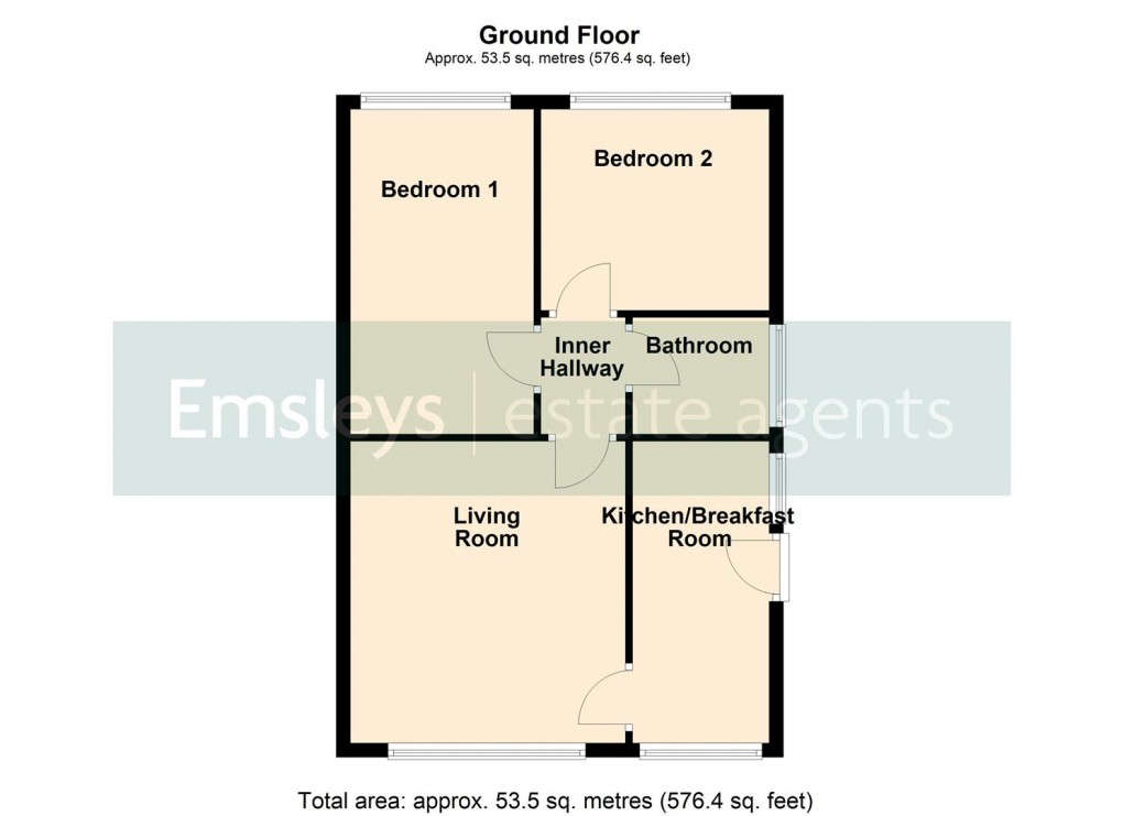 Floorplan for Spibey Lane, Rothwell, Leeds