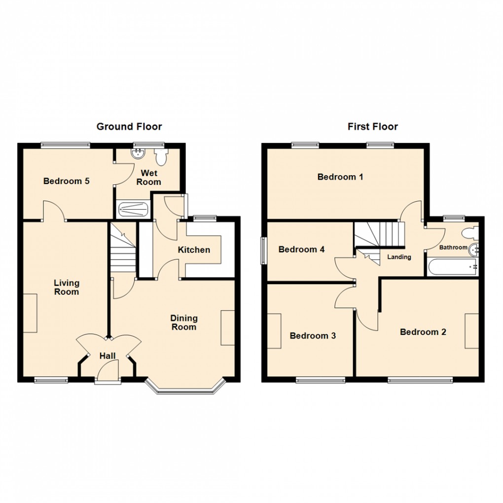 Floorplan for Poole Square, Leeds
