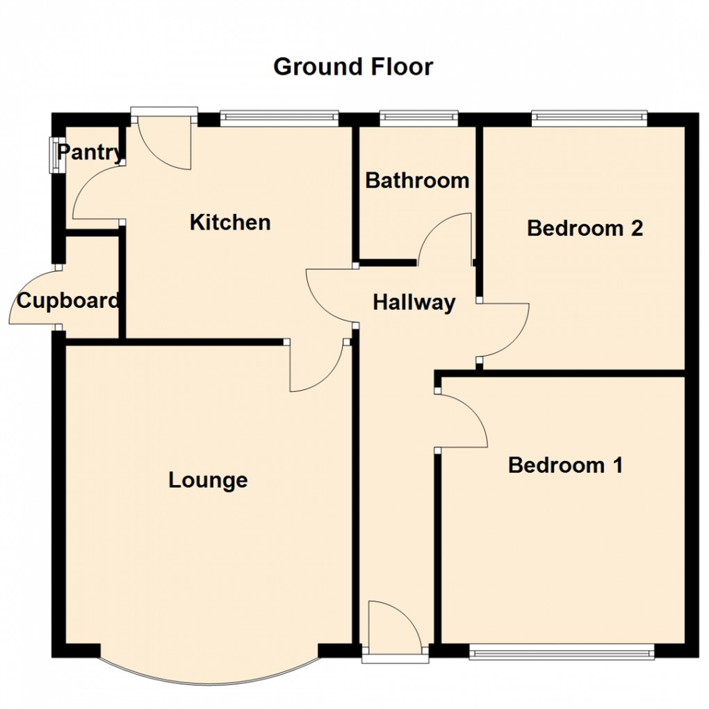 Floorplan for Fleet Lane, Oulton, Leeds