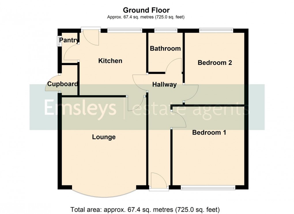 Floorplan for Fleet Lane, Oulton, Leeds