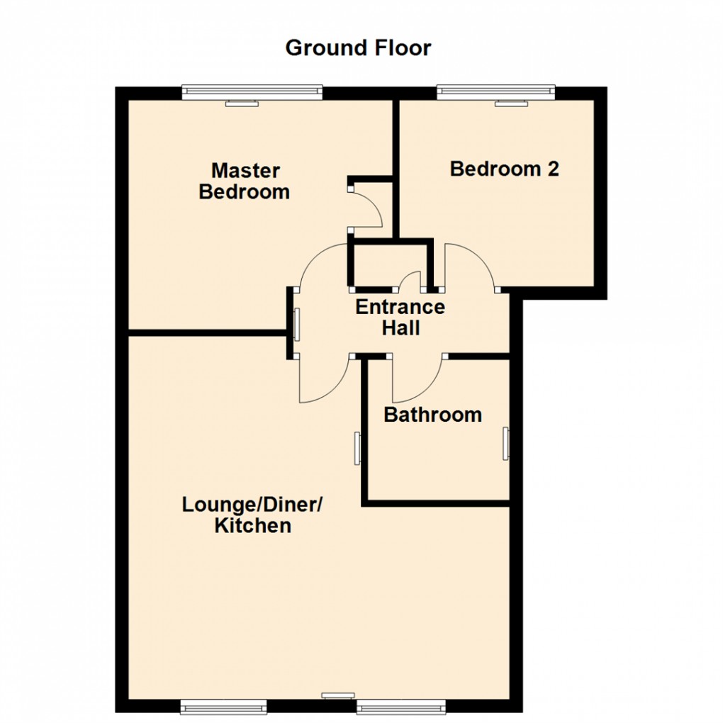 Floorplan for Green Lane, Garforth, Leeds