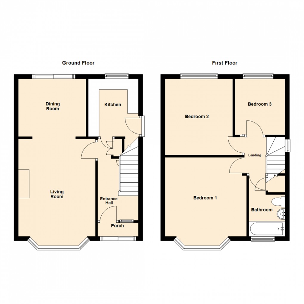Floorplan for Pendas Way, Leeds