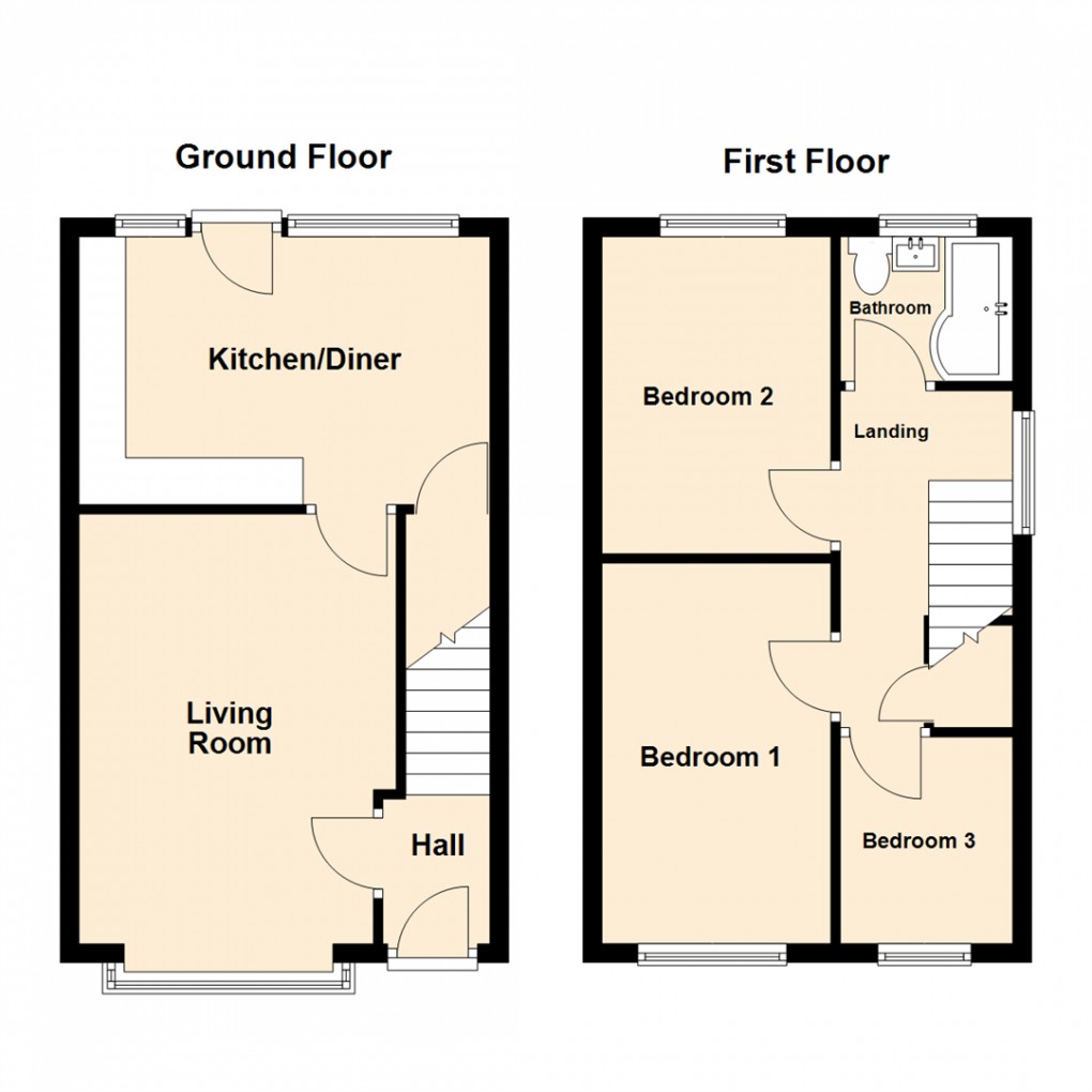 Floorplan for Laurel Hill View, Leeds