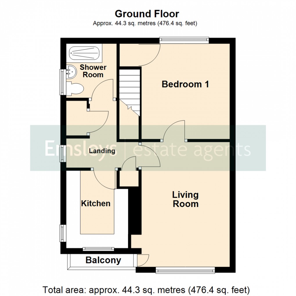 Floorplan for Swarcliffe Avenue, Leeds