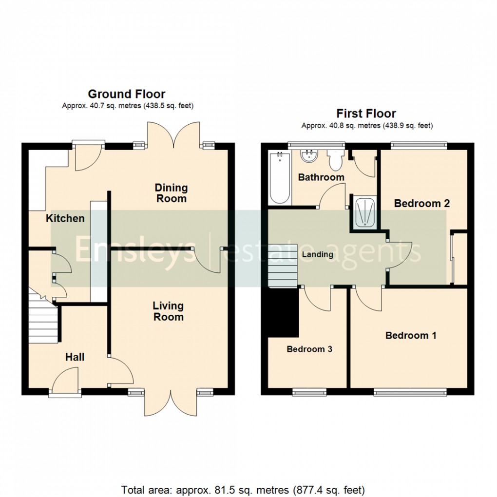 Floorplan for Red Hall Chase, Leeds