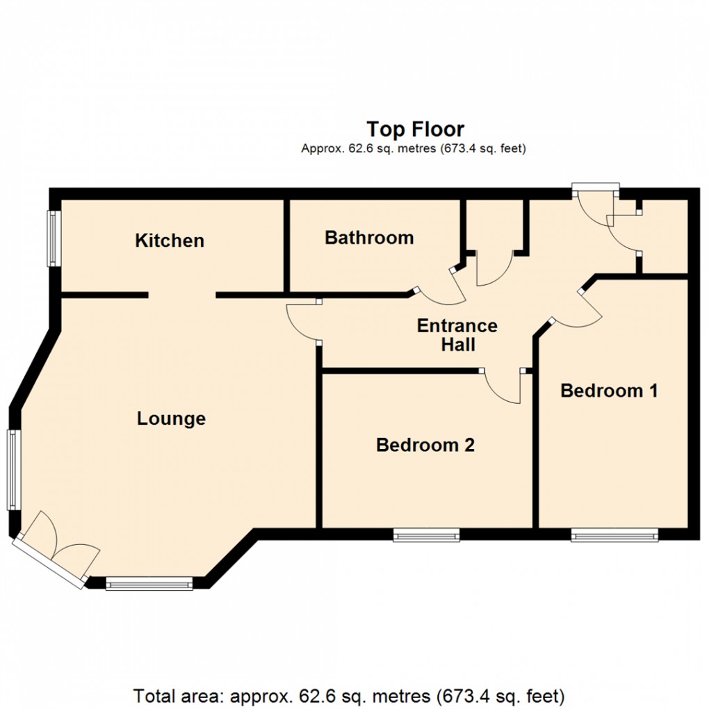 Floorplan for New Forest Way, Leeds