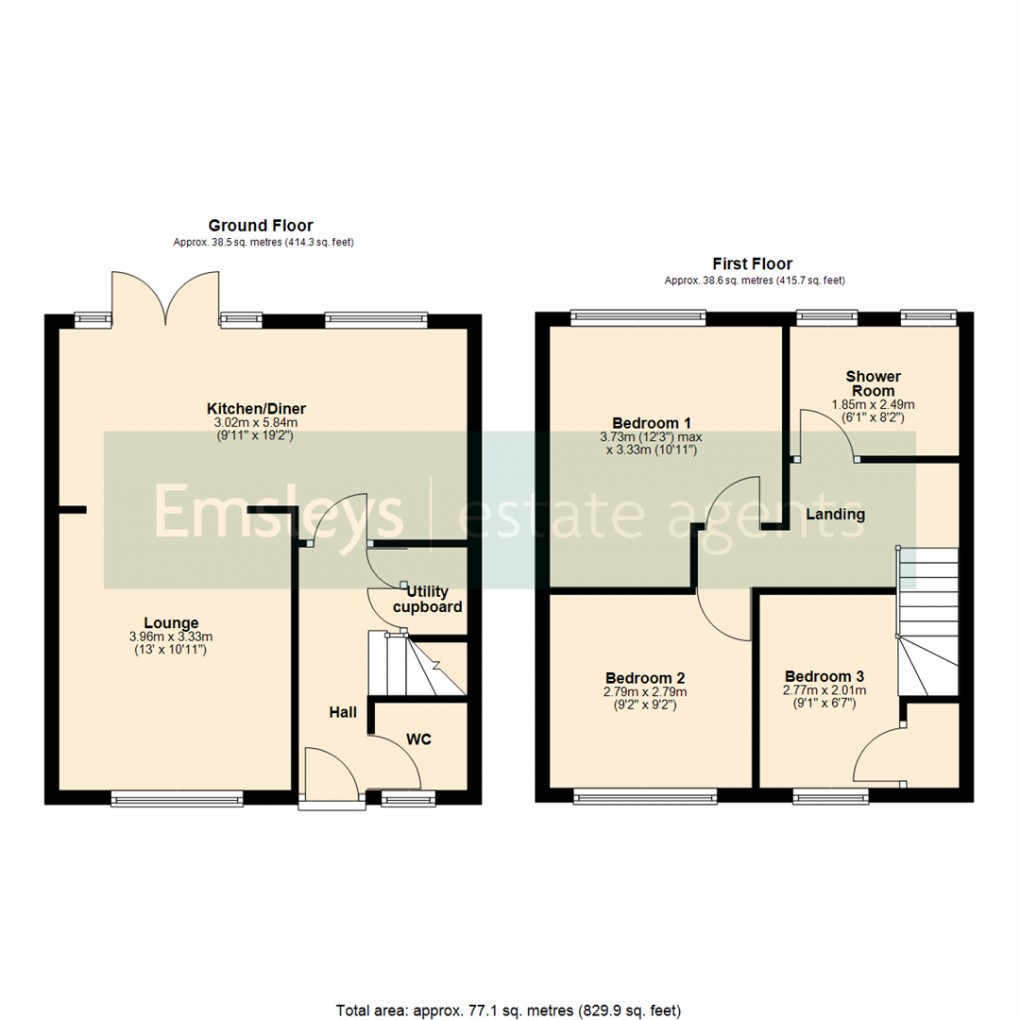 Floorplan for Sherburn Road North, Leeds