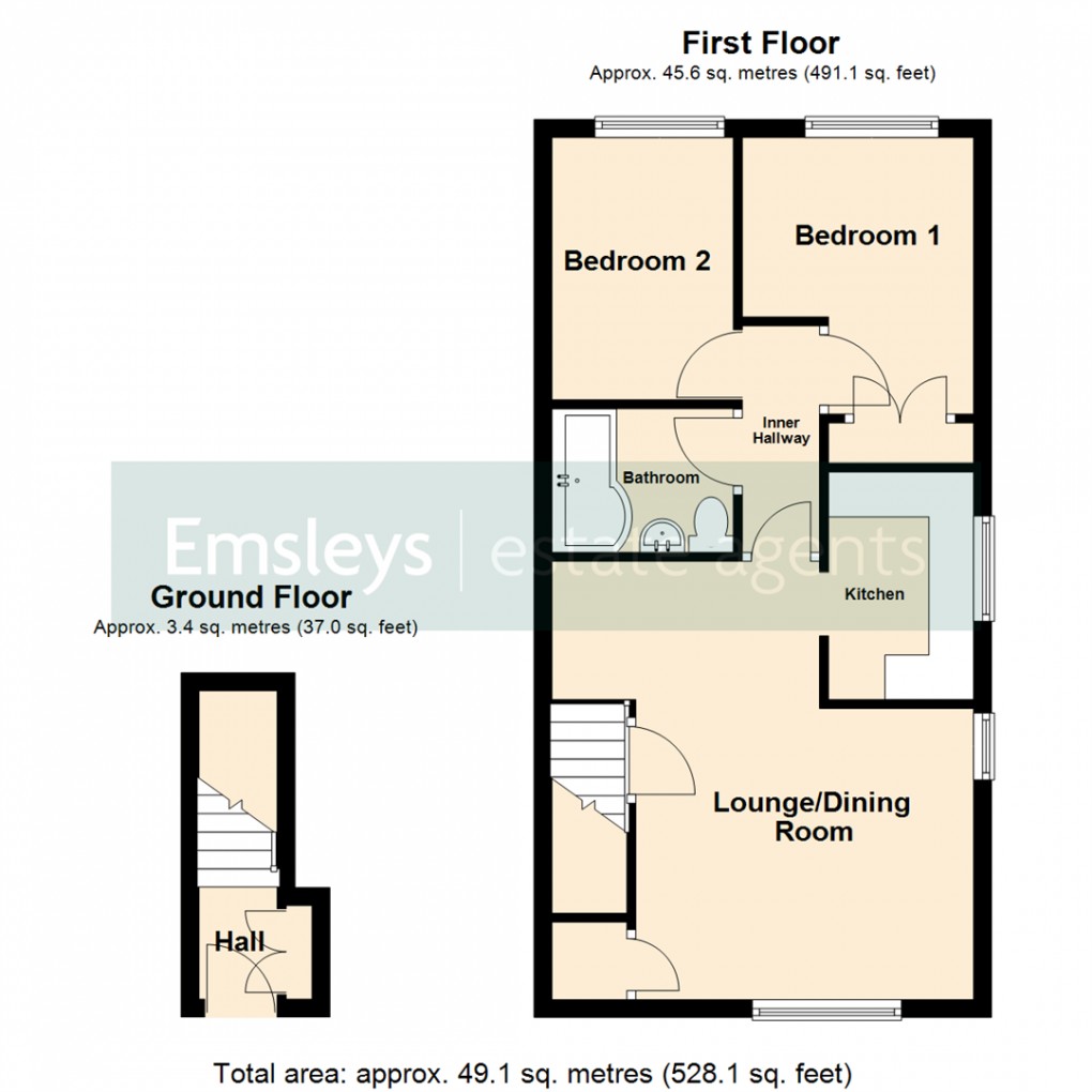 Floorplan for Field End Road, Leeds