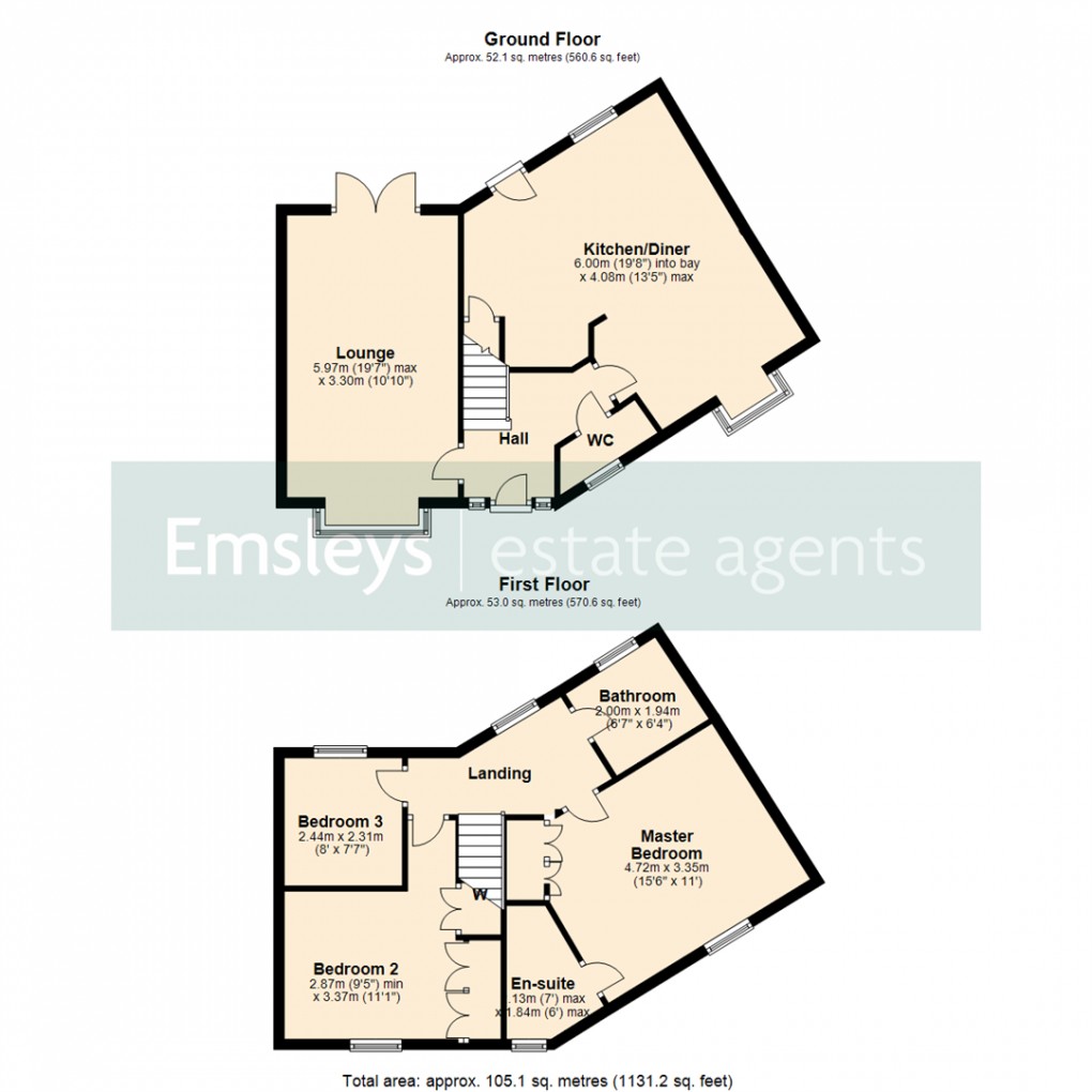 Floorplan for Harvesters Way, South Milford, Leeds