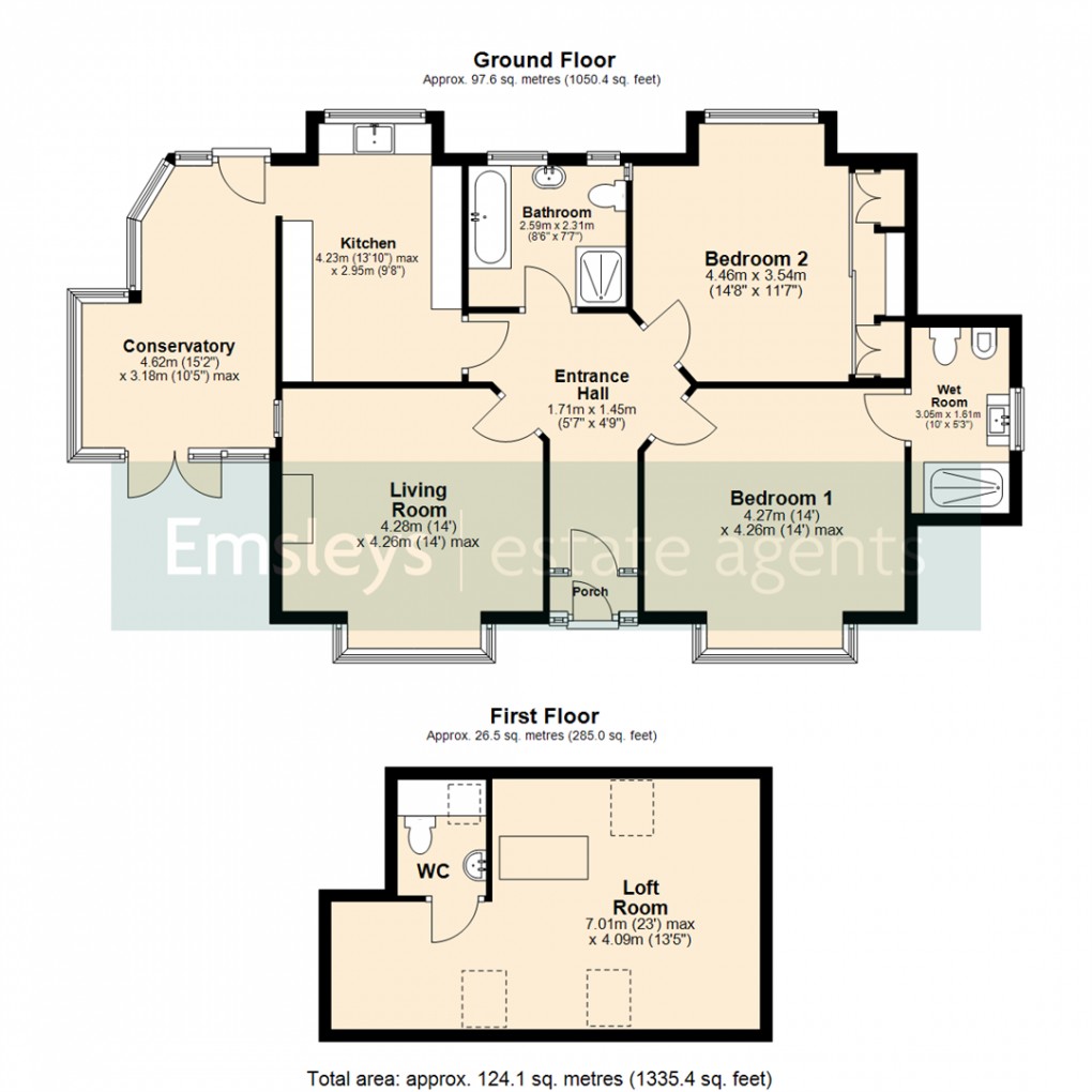 Floorplan for Whitkirk Lane, Leeds
