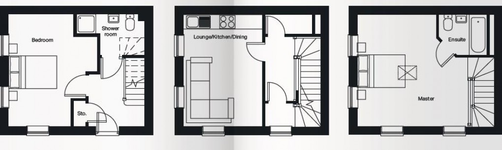 Floorplan for Lillian Ellis Grove, Leeds