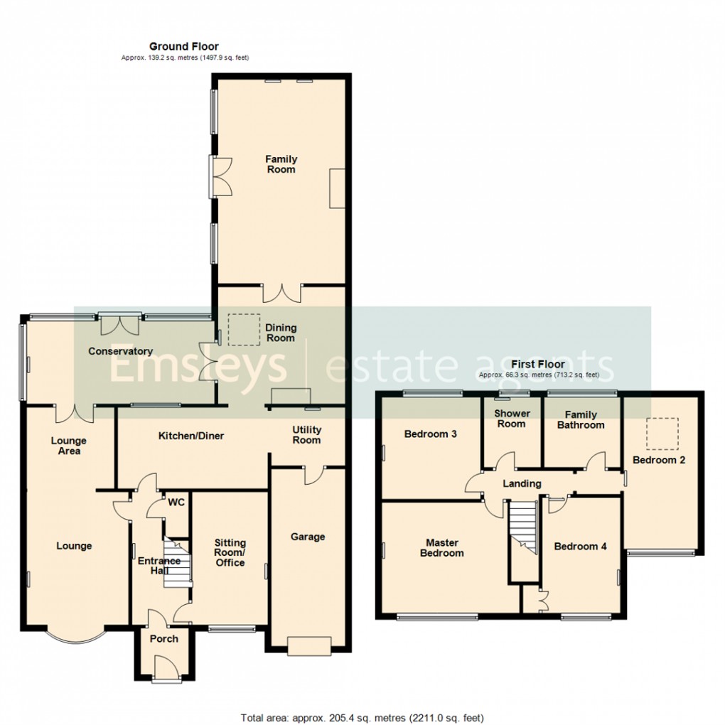 Floorplan for Swillington Lane, Swillington, Leeds