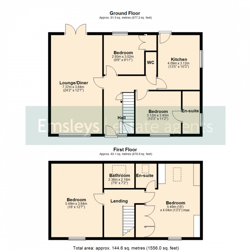 Floorplan for Pontefract Road, Knottingley