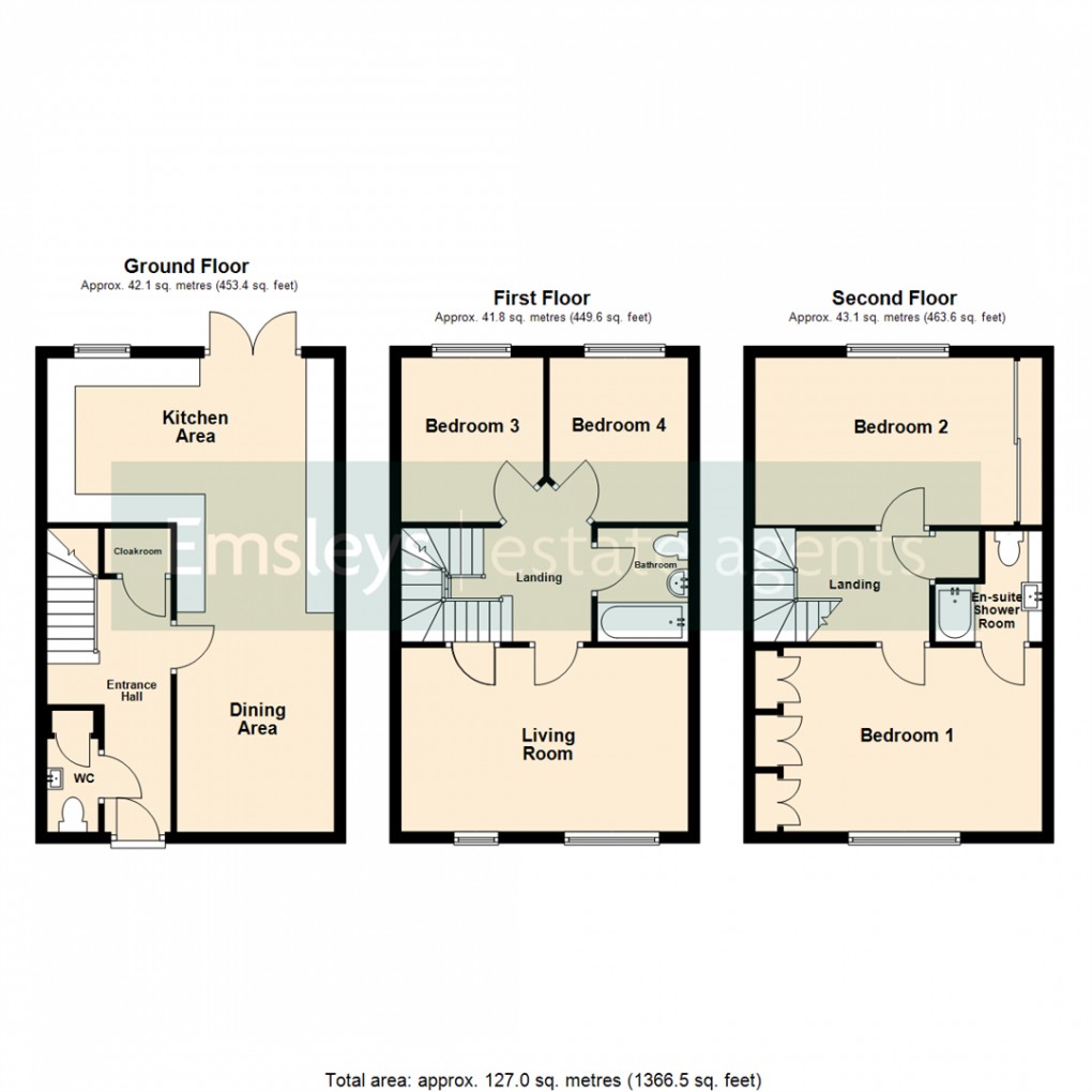 Floorplan for Lilac Court, Leeds