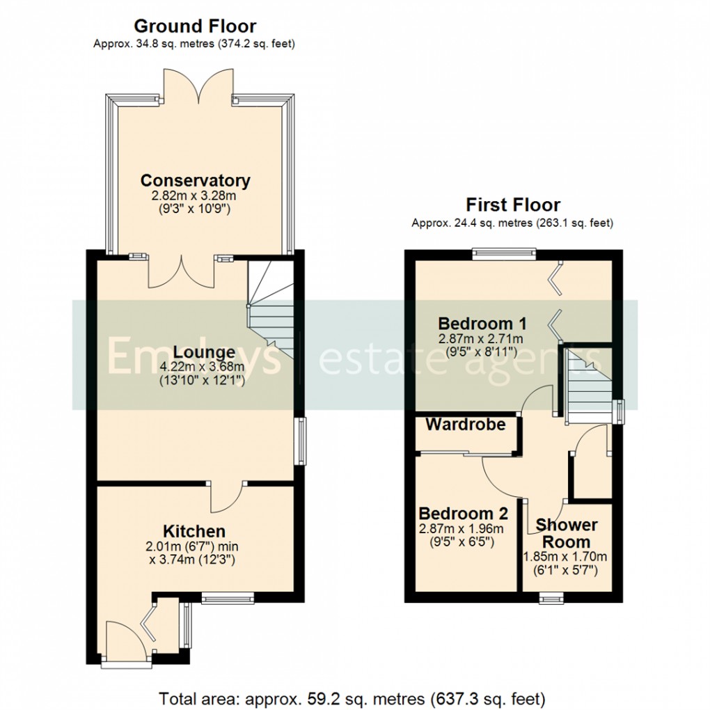 Floorplan for Lea Park Close, Leeds