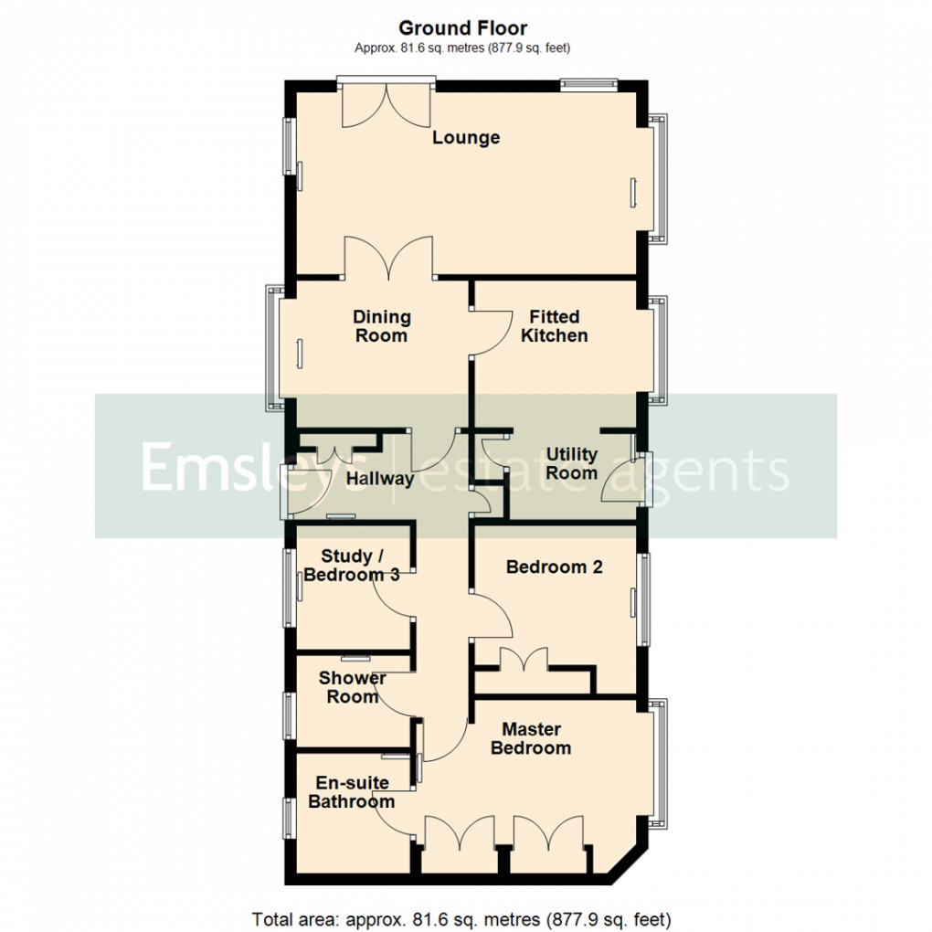 Floorplan for Little Preston Park Home Estate, Hall Road, Leeds