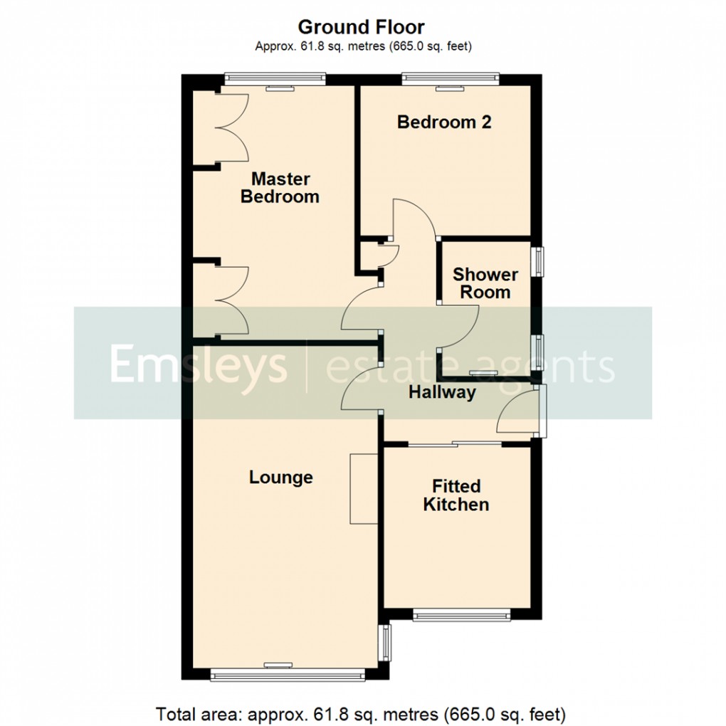 Floorplan for Ringway, Garforth, Leeds