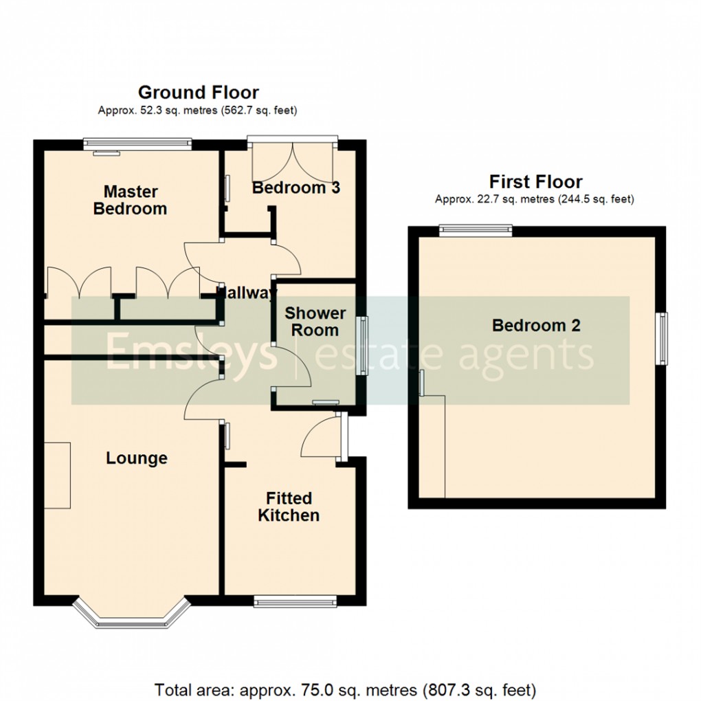 Floorplan for Kingsway, Garforth, Leeds