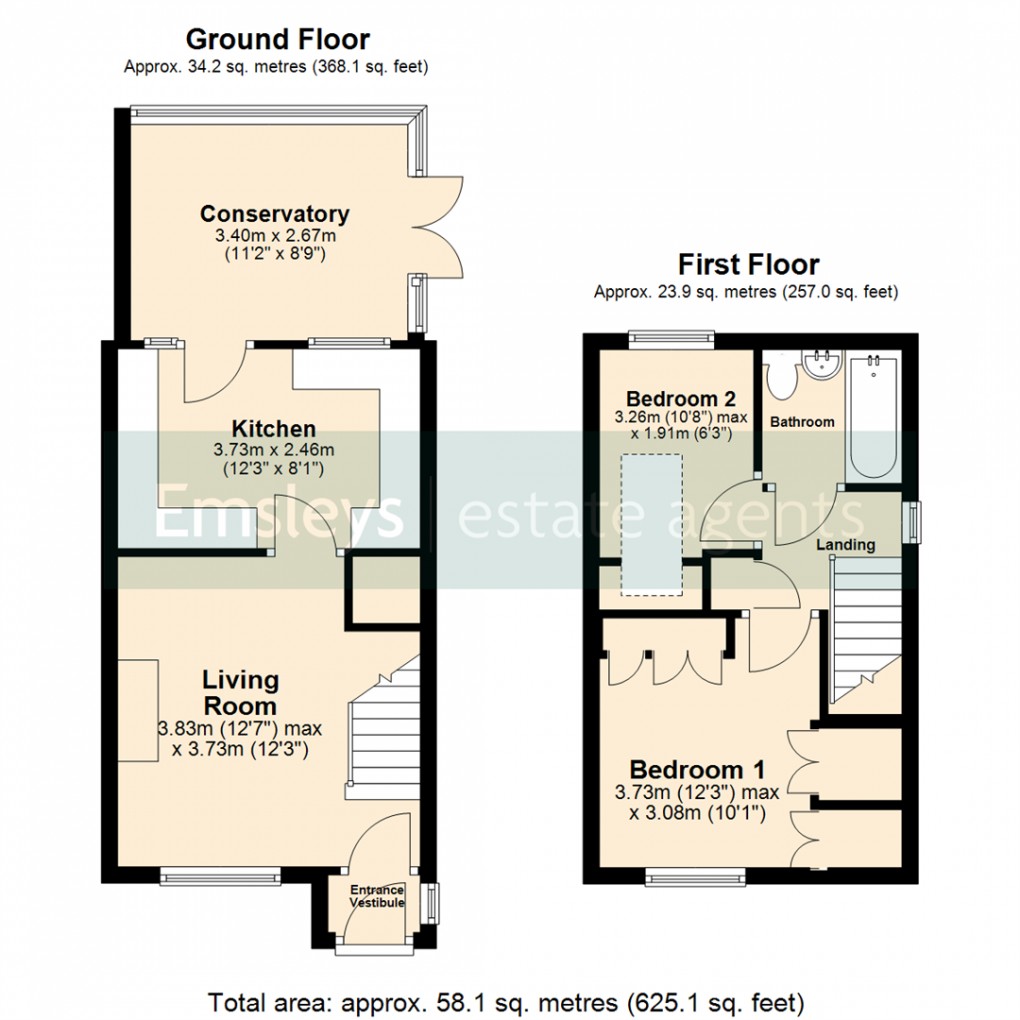 Floorplan for Austhorpe Court, Leeds