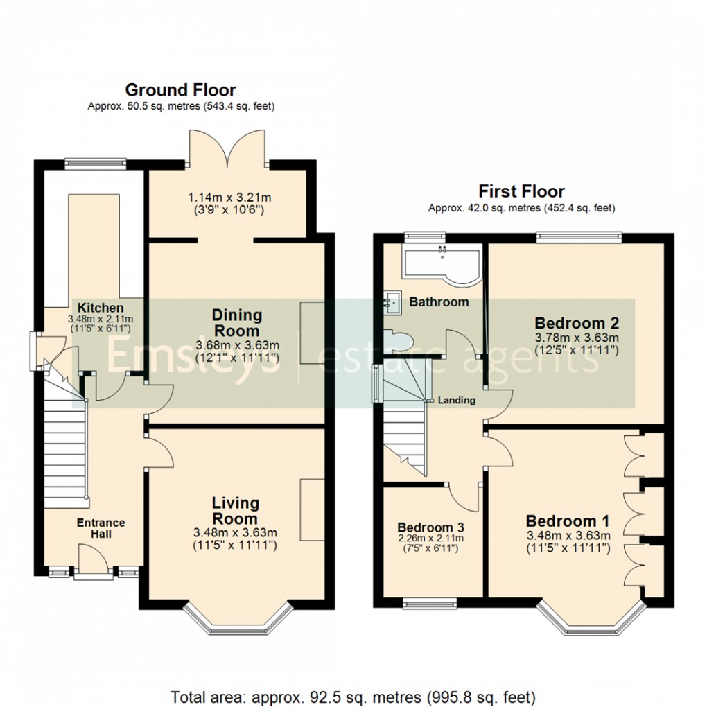 Floorplan for Selby Road, Leeds