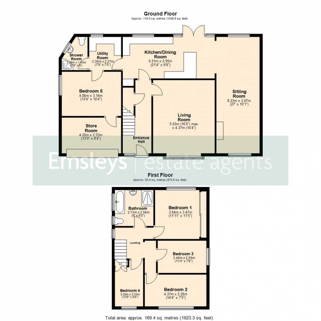 Floorplan for The Avenue, Scholes, Leeds
