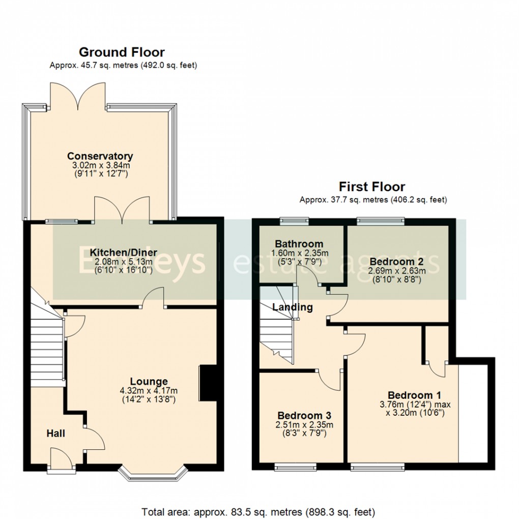 Floorplan for Sherburn in Elmet