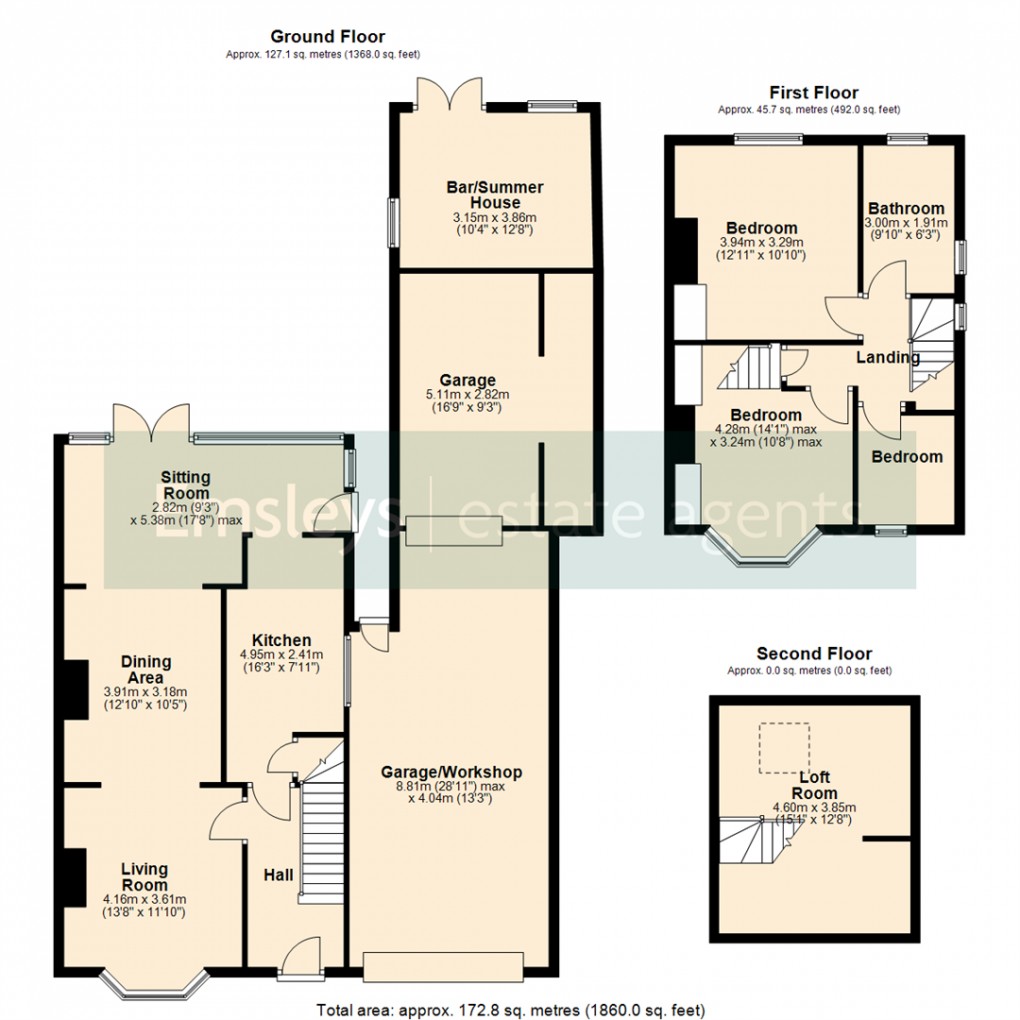 Floorplan for Milford Road, Sherburn In Elmet, Leeds