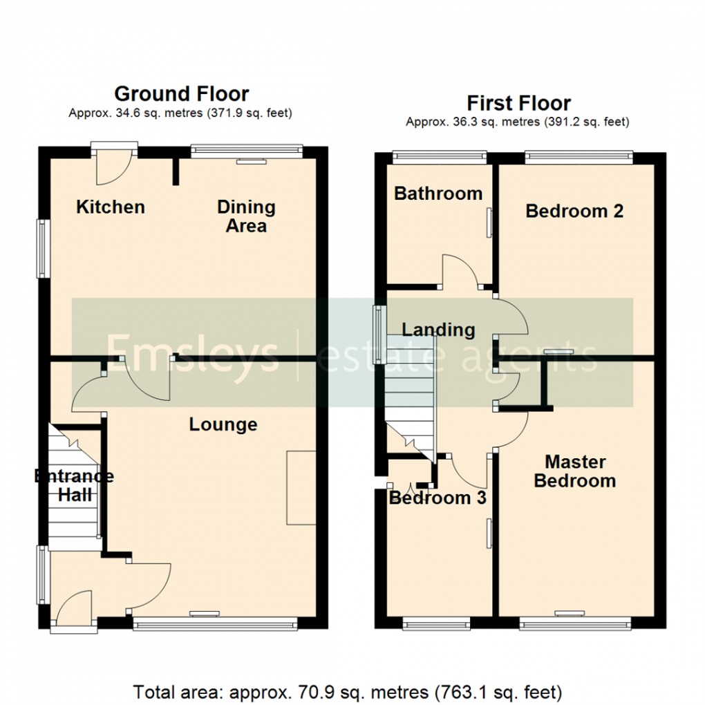 Floorplan for Leeds Road, Kippax, Leeds