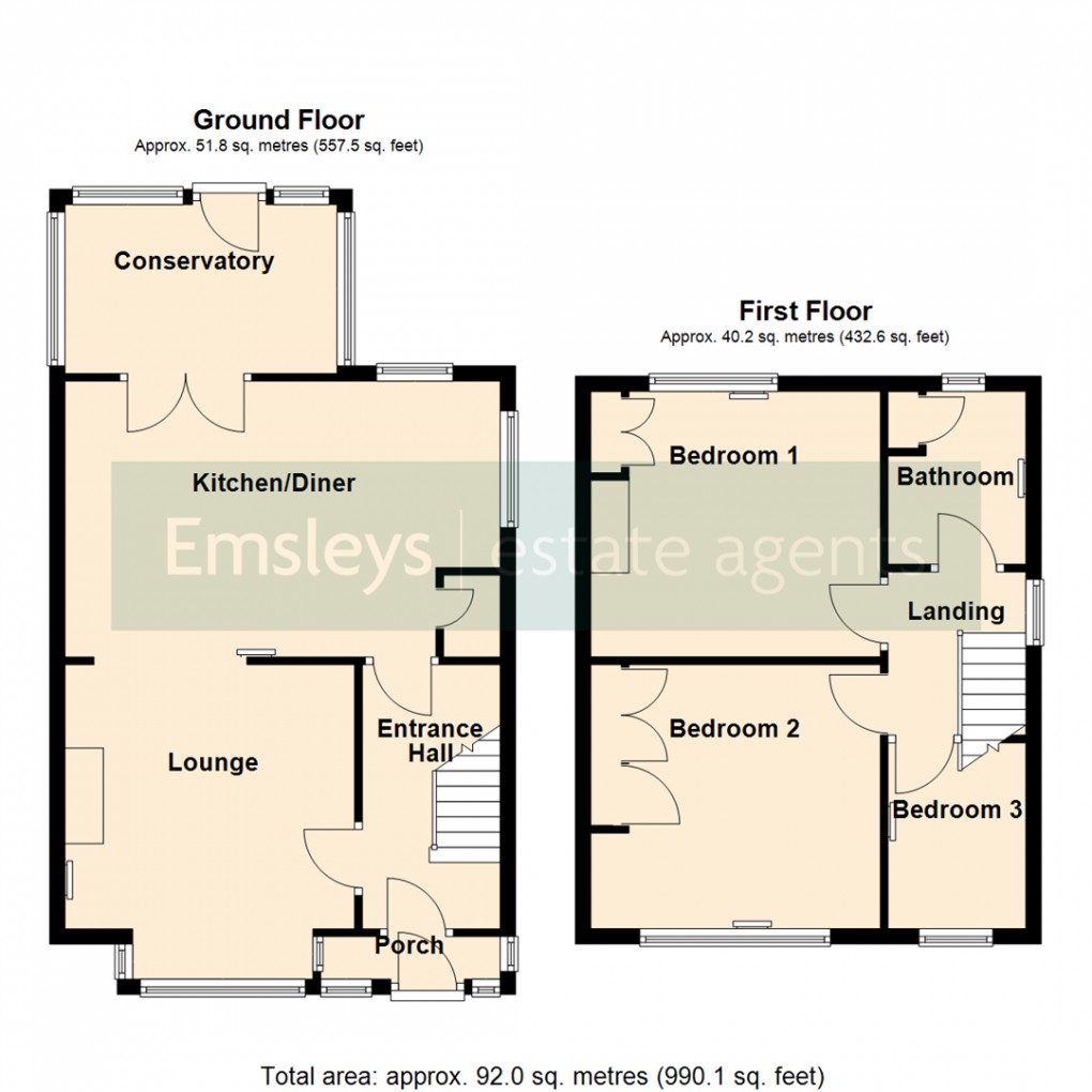 Floorplan for Great North Road, Micklefield, Leeds