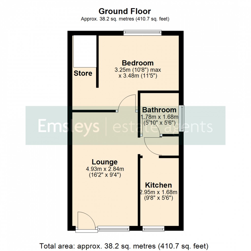 Floorplan for Ledbury Grove, Leeds
