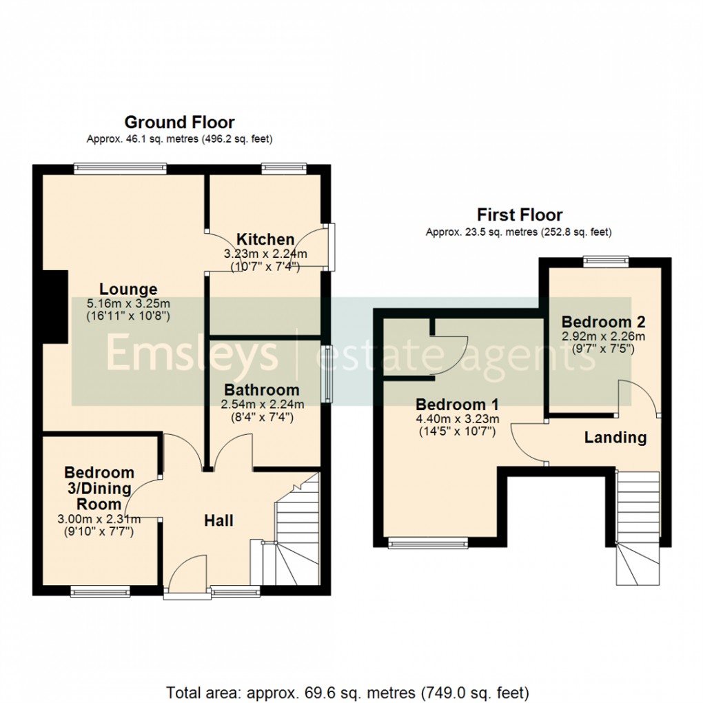 Floorplan for Haigh Road, Rothwell, Leeds