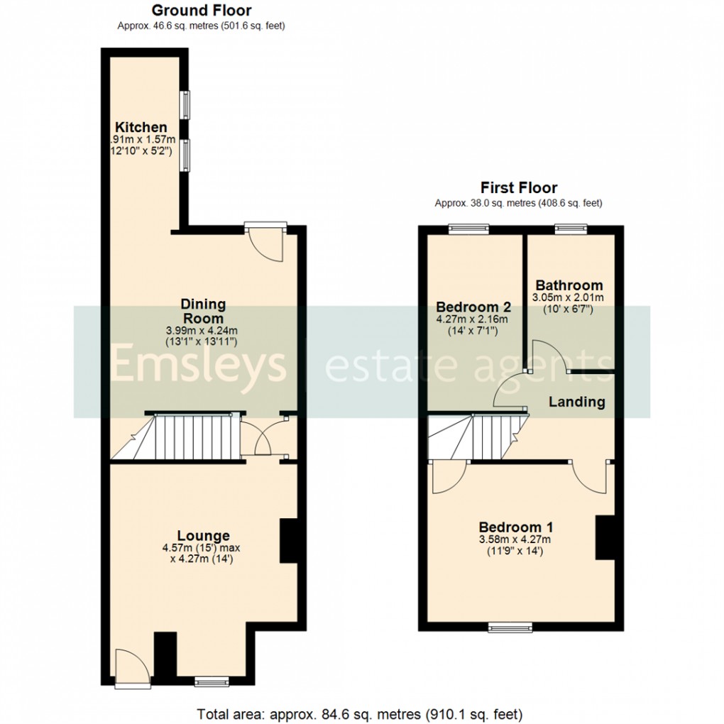 Floorplan for Green Lane, Lofthouse, Wakefield