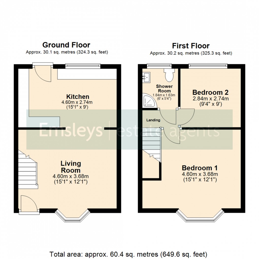 Floorplan for Aberford Road, Barwick In Elmet, Leeds
