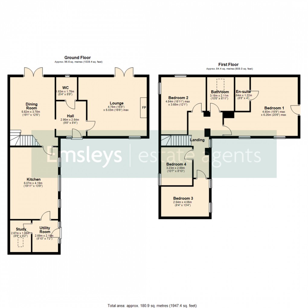 Floorplan for Bishopdyke Road, Sherburn In Elmet, Leeds