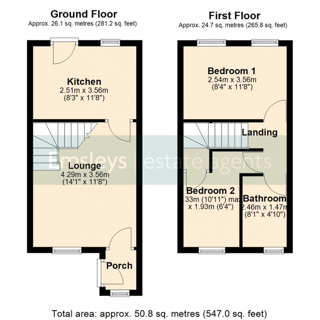 Floorplan for Knavesmire, Rothwell, Leeds
